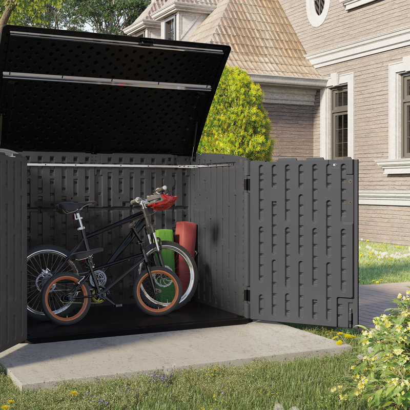 Suncast StowAway Horizontal Shed Wayfair